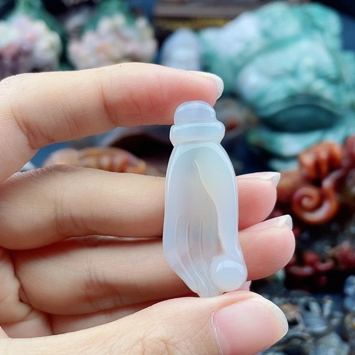 玛瑙/玉髓颈饰未镶嵌用****0