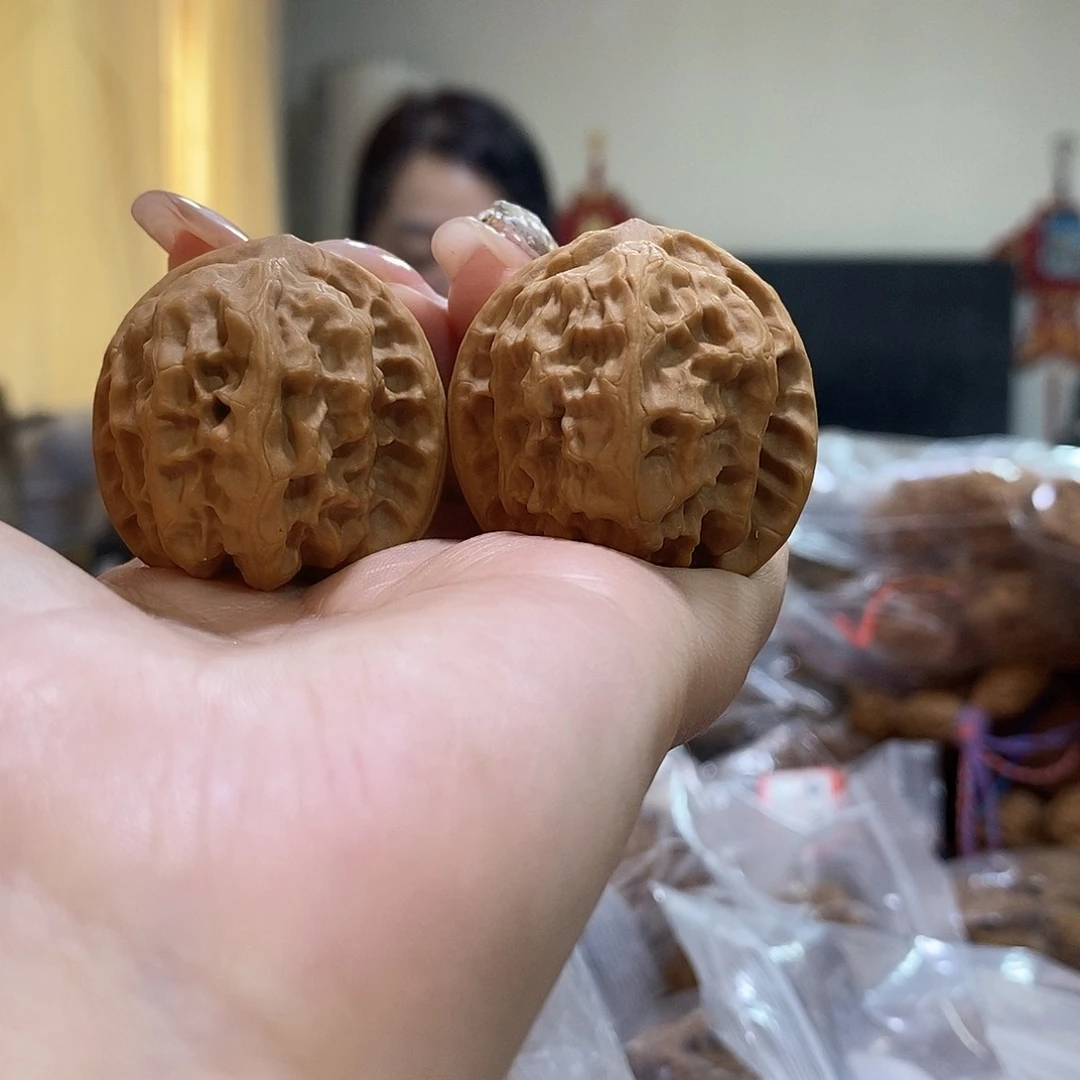 把件文玩核桃37野狼