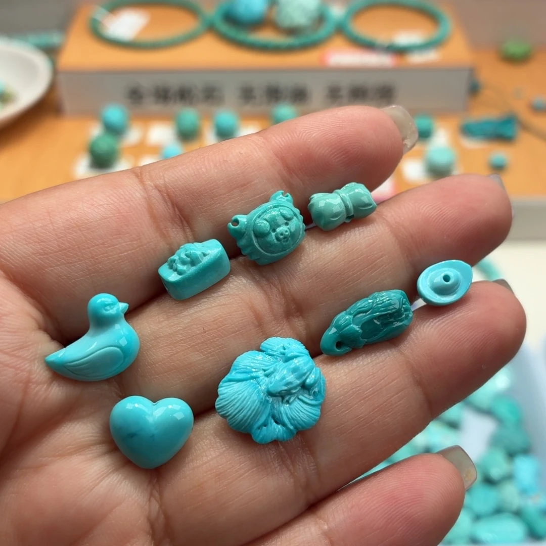 ****️绿松石未镶嵌珠宝奇石