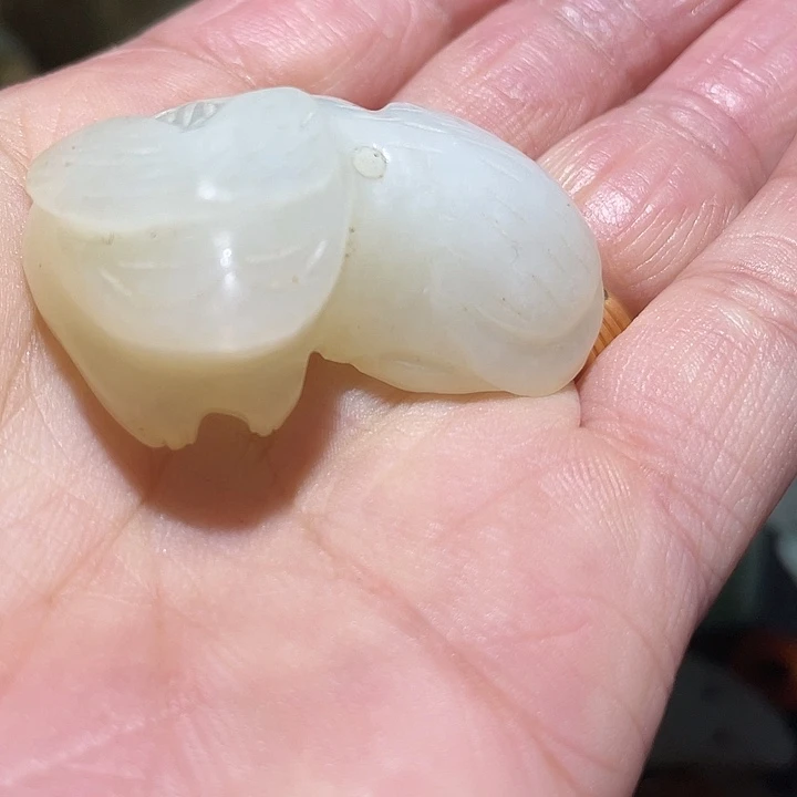 珍***前蛇纹石玉合金颈饰