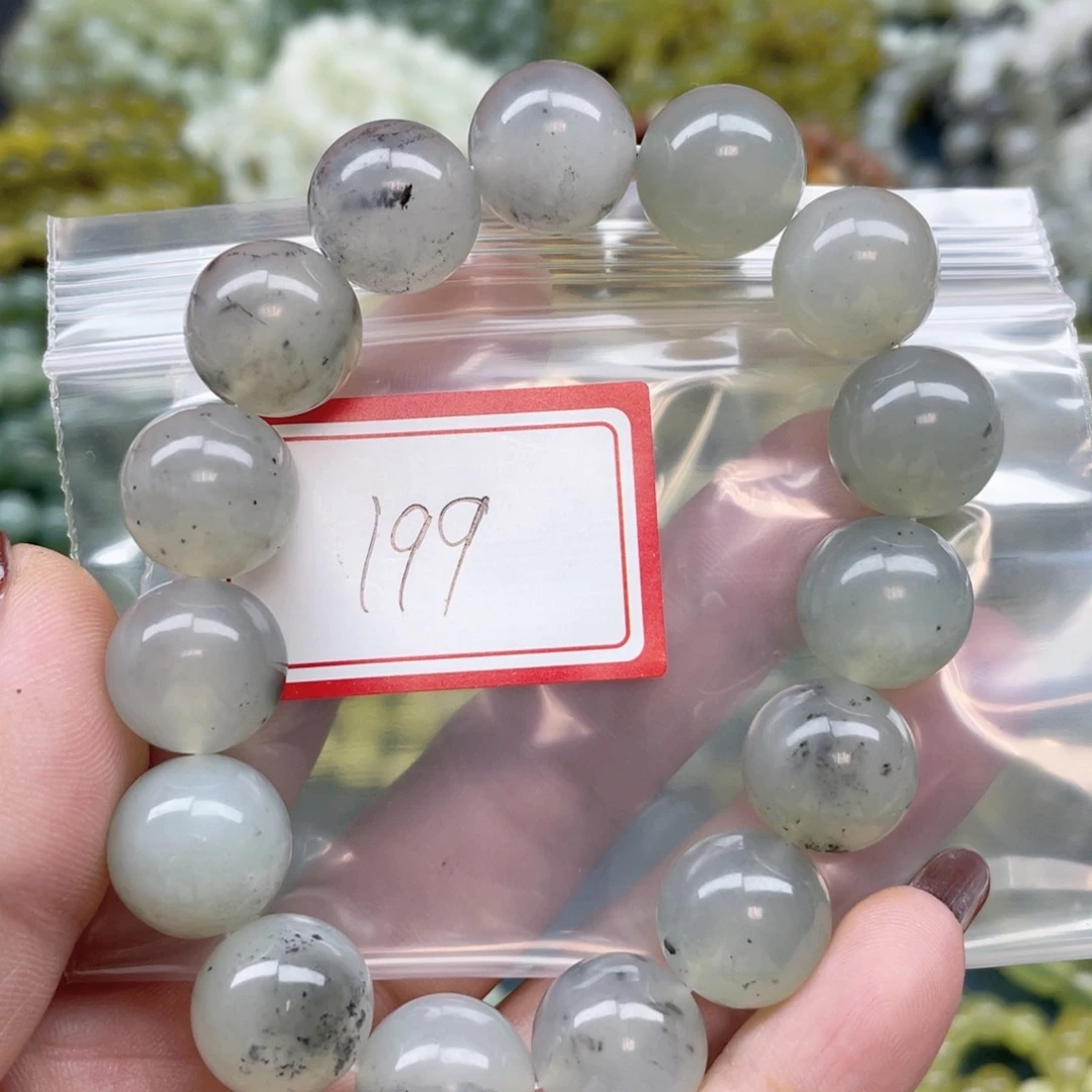 未镶嵌蛇纹石玉手串