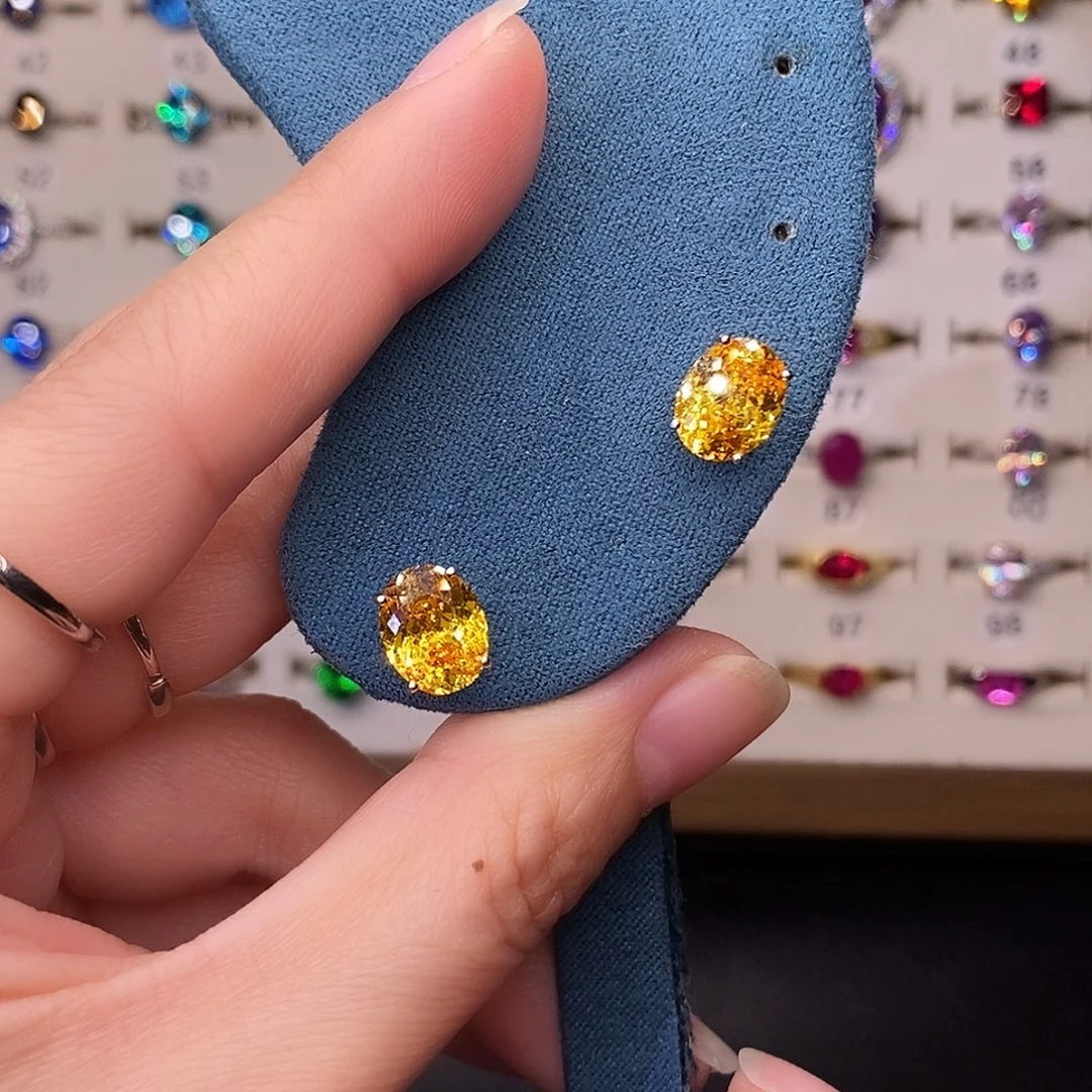 红宝石银S925镶嵌戒指