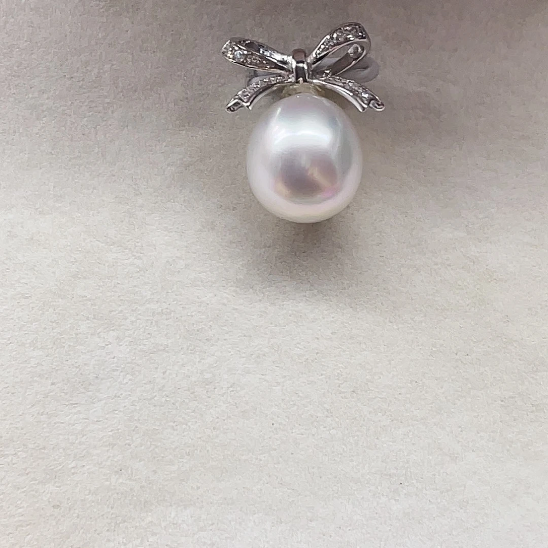 颈饰银S925镶嵌海水珍珠