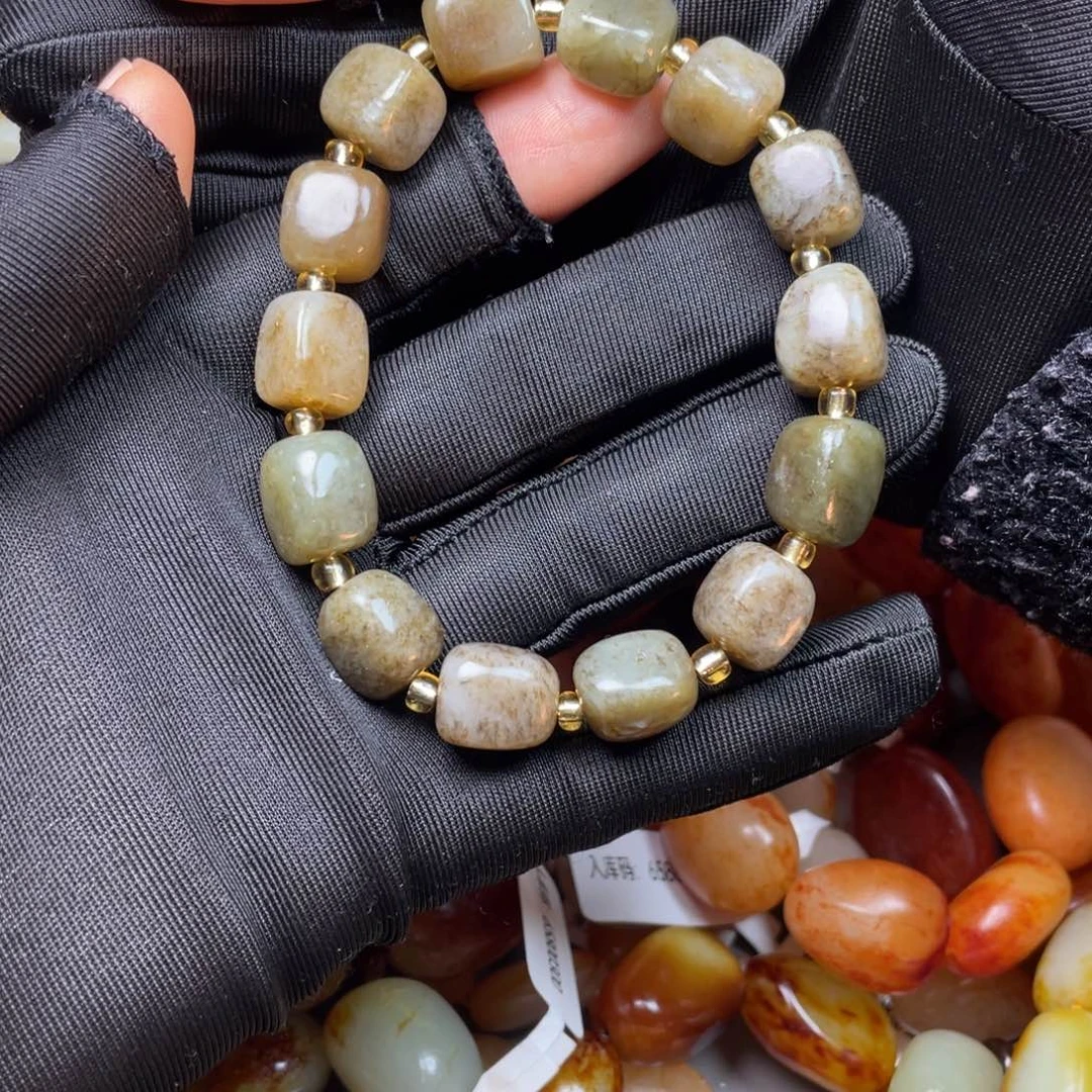 和田玉手链未镶嵌