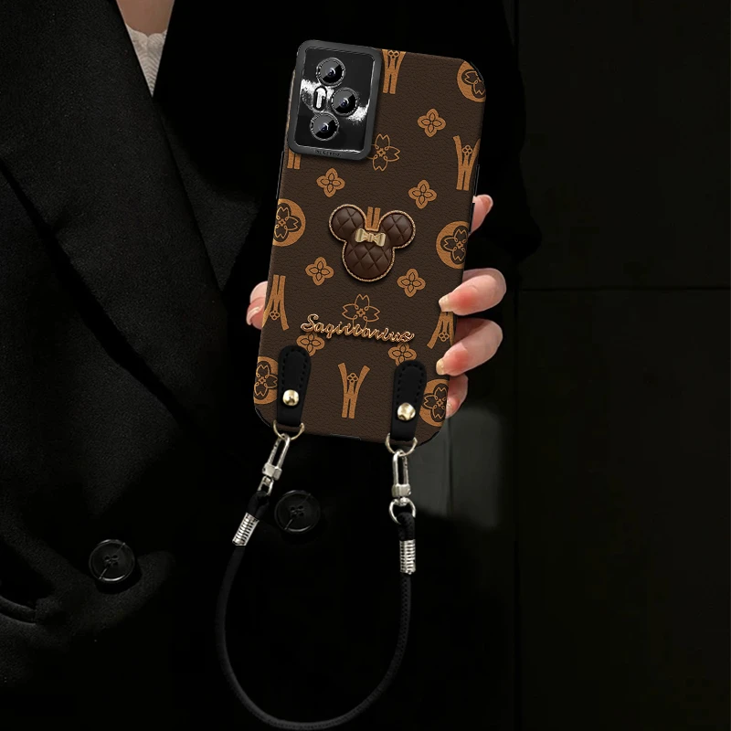 汇客凡品【荣耀300Pro】轻奢皮质荔枝纹ins创意防摔手机壳