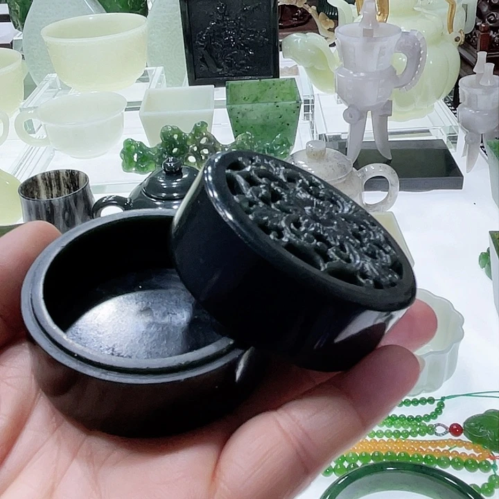 和田玉（青玉）挂件未镶嵌
