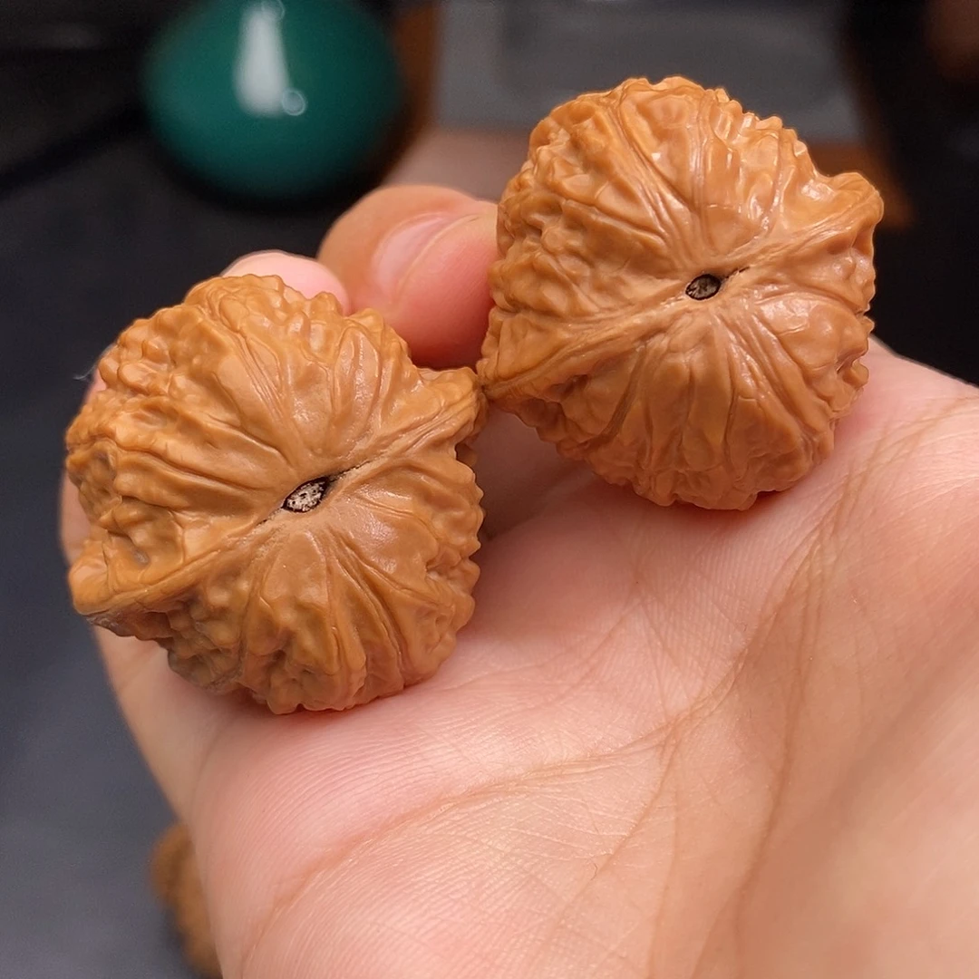 文玩核桃把件乾隆磨全品34.5