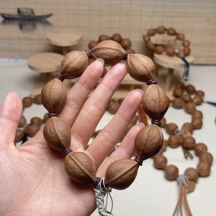 手串/手链橄榄核19.29精品梅林铁核