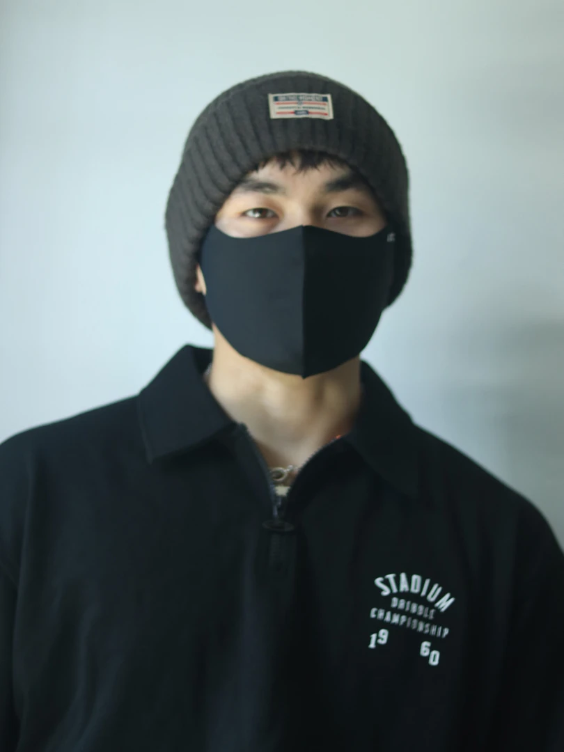 西本日系贴布针织帽男女韩版秋季新款百搭加厚毛线帽女护耳冷帽子