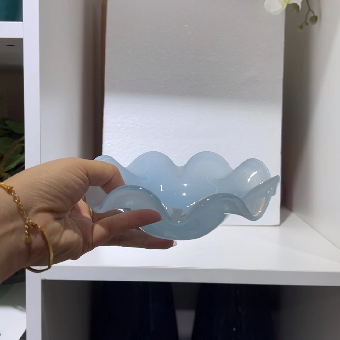 琉璃纯手工制作工艺品高6，直径18