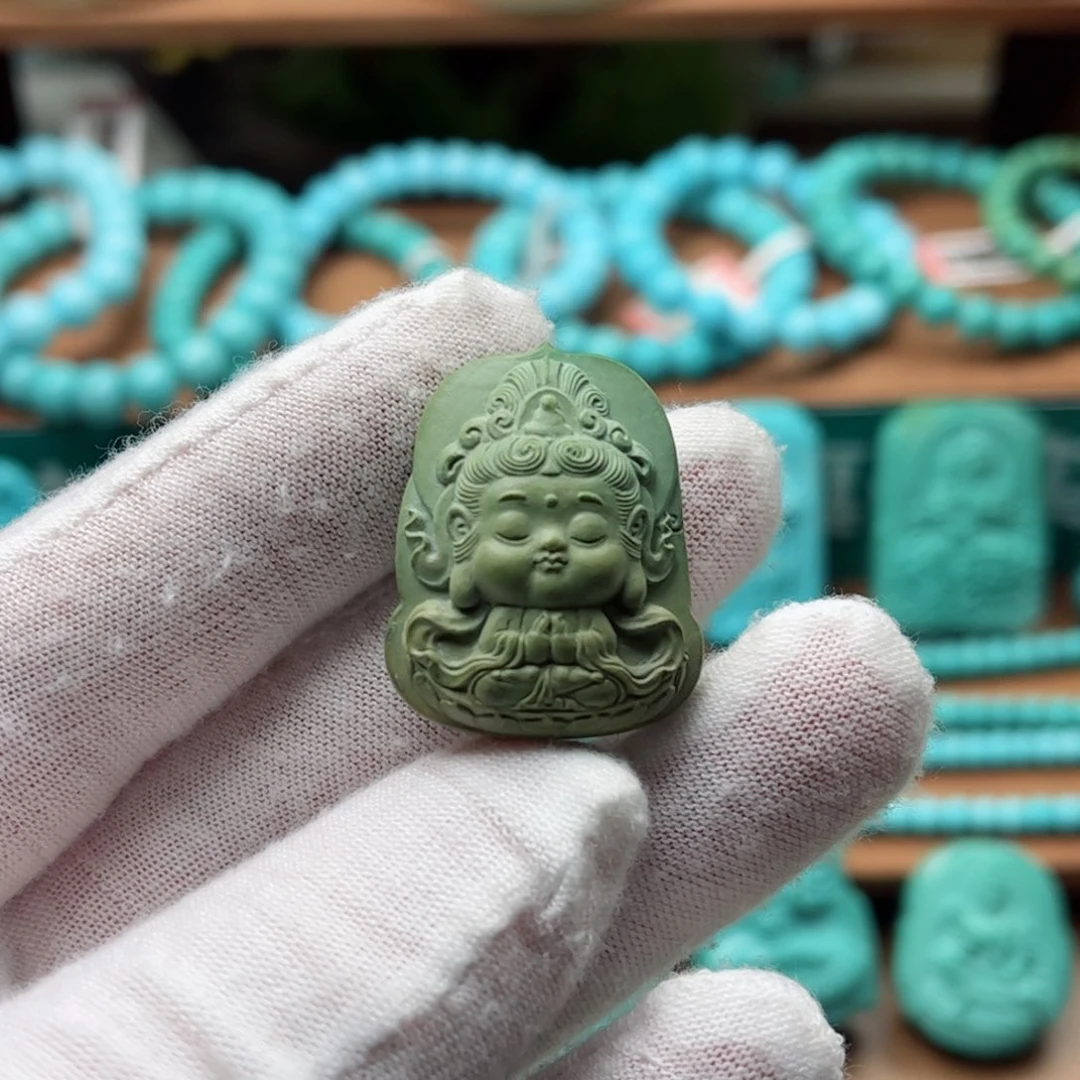 未镶嵌绿松石配饰