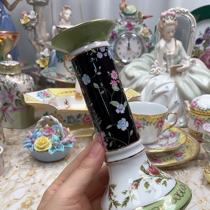 杯碟陶瓷摆件陶瓷