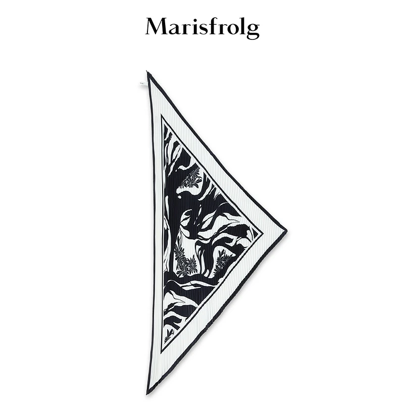Marisfrolg玛丝菲尔丝巾A2FZ32022
