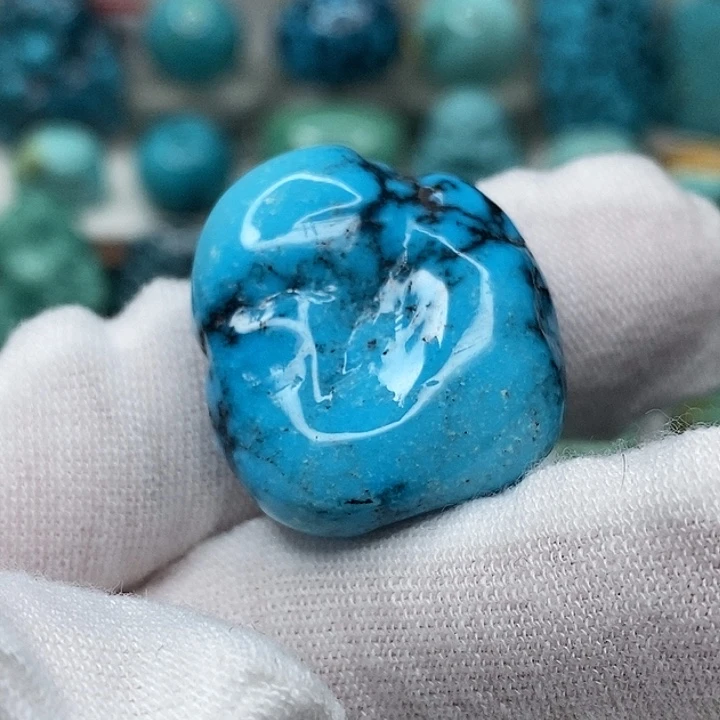 未镶嵌绿松石天然原矿 地大质检 抖音基地 顺丰发货