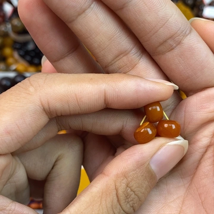 琥珀未镶嵌珠宝奇石