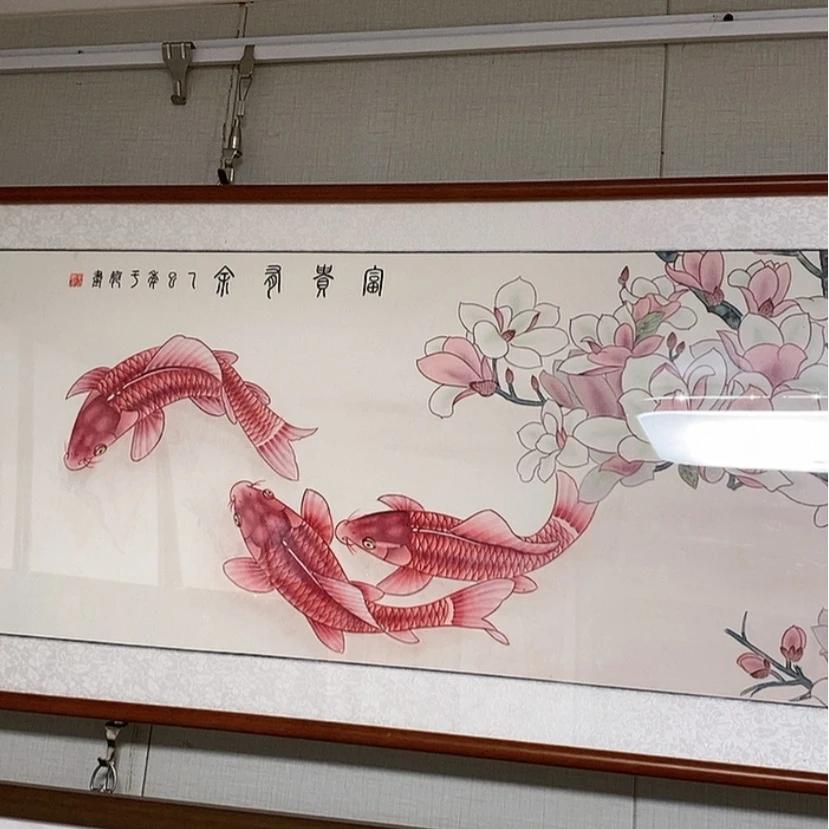 【闪购商品】国画手绘国画工笔带框