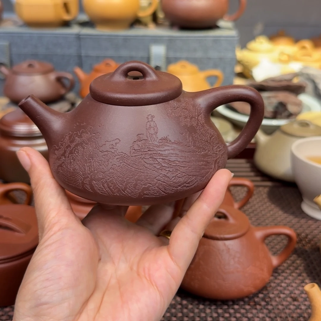 底槽青茶壶220毫升全手
