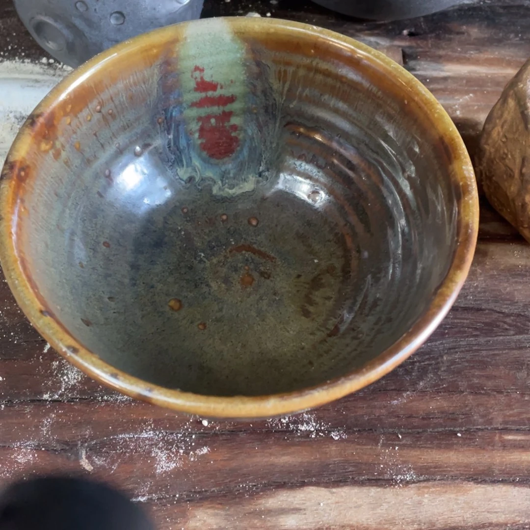 2***陶碗。