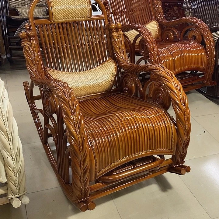 王***艺藤滕王阁大号摇椅