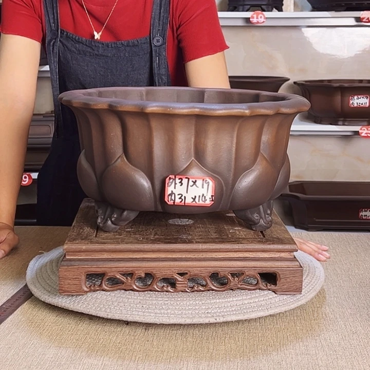 紫砂花盆海*紫砂花盆