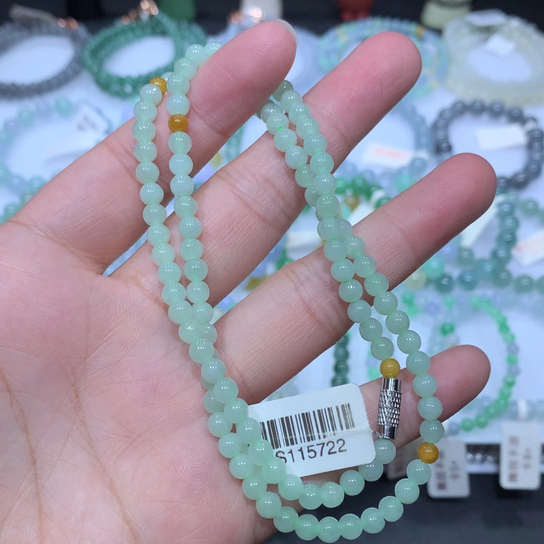 未镶嵌手链翡翠天然