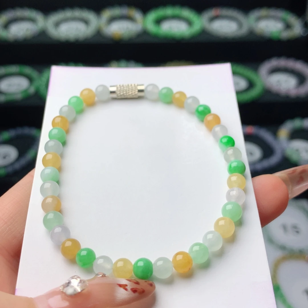 翡翠未镶嵌手链翡翠