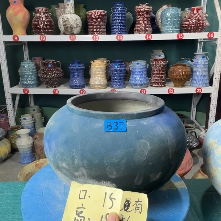 景德镇陶瓷花盆花器837