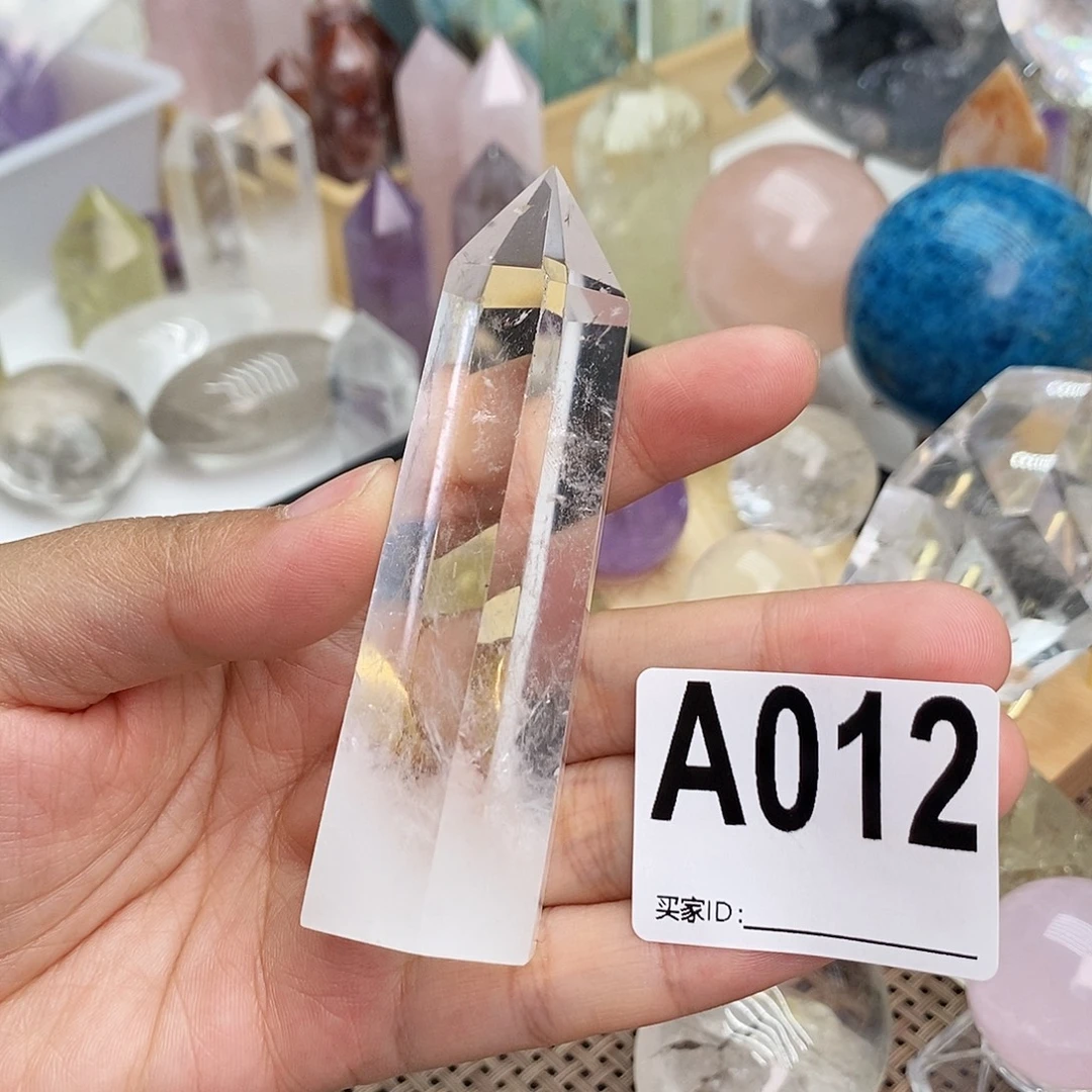 水晶未镶嵌珠宝半成品9高 微瑕