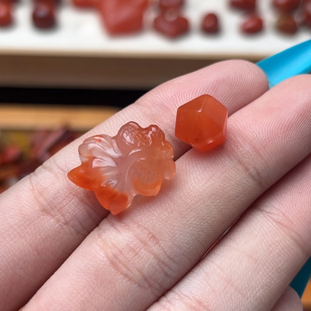 南红玛瑙未镶嵌南红22福利金鱼