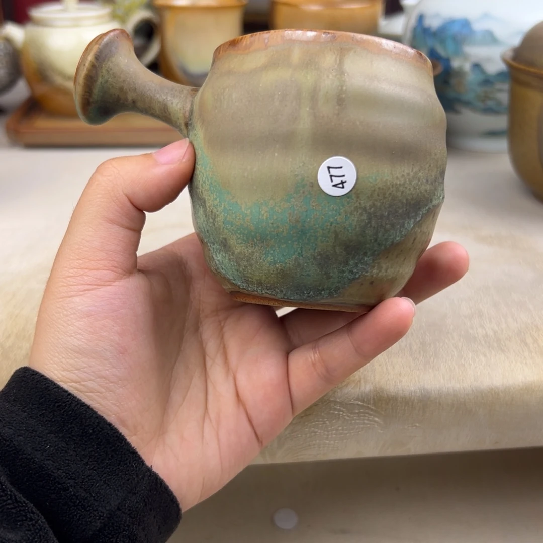 杯纯手工柴烧主人杯