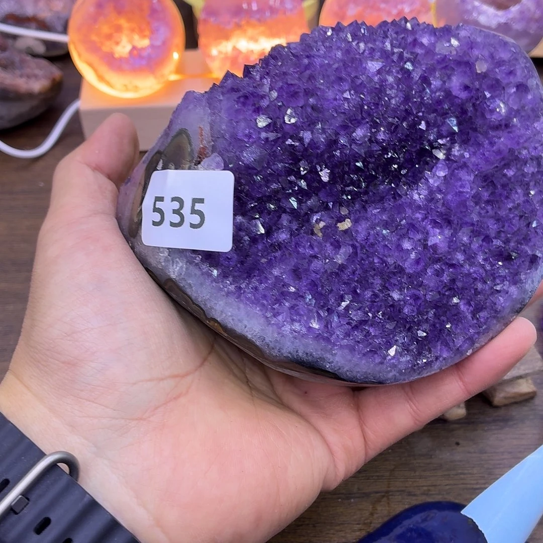 紫晶大型摆件（非配饰）未镶嵌