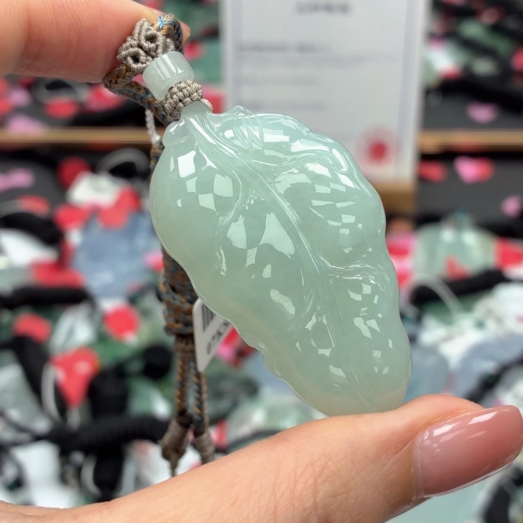 翡翠未镶嵌颈饰缅甸天然A货翡翠