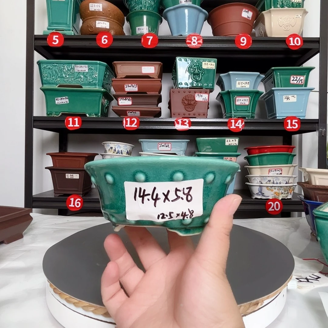 宜兴紫砂花盆链接