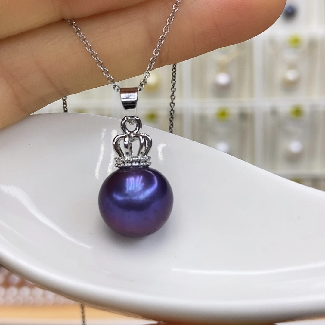 淡水珍珠未镶嵌吊坠(赠链)