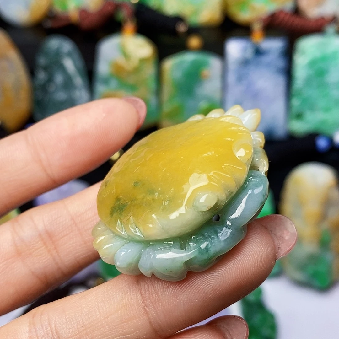 定制翡翠未镶嵌翡翠Ａ货一物一证福利款