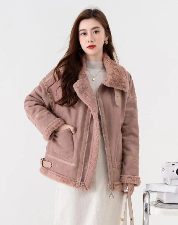 长款宽松长袖外套