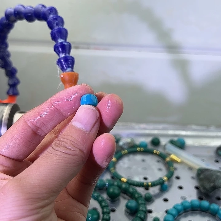 1***3石英石磁石斜切的桐珠