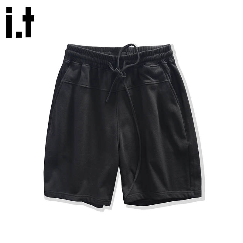i.t:CHOCOOLATE男士休闲百搭短裤2025夏季新款日系重磅宽松五分裤