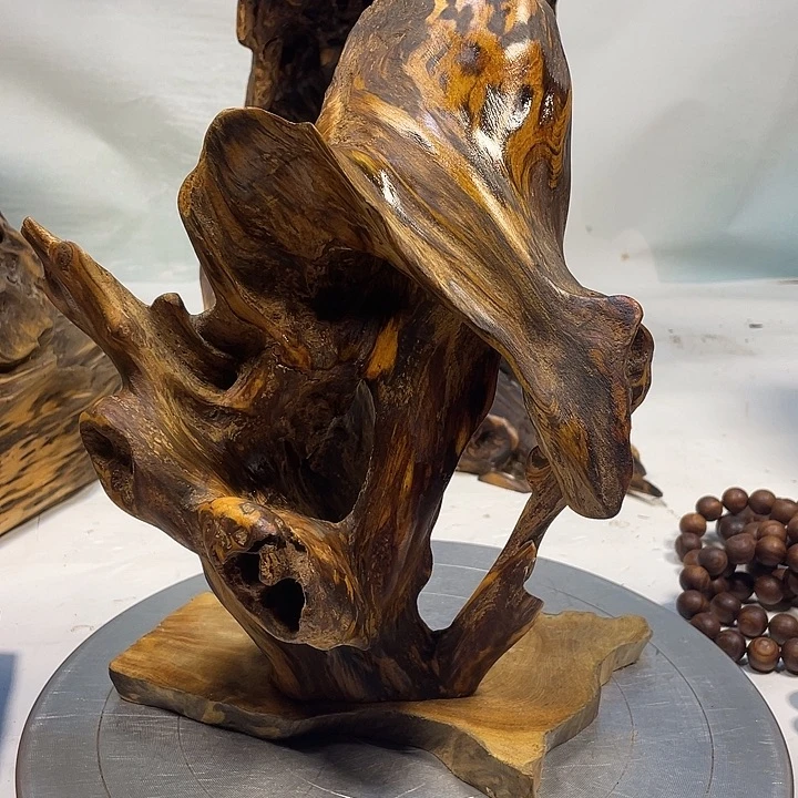 木直播间一物一拍2件摆件