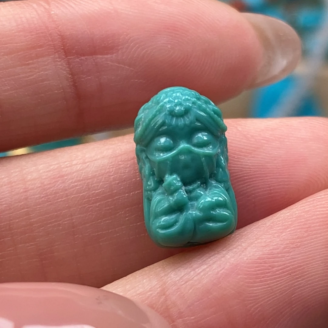 未镶嵌绿松石挂件