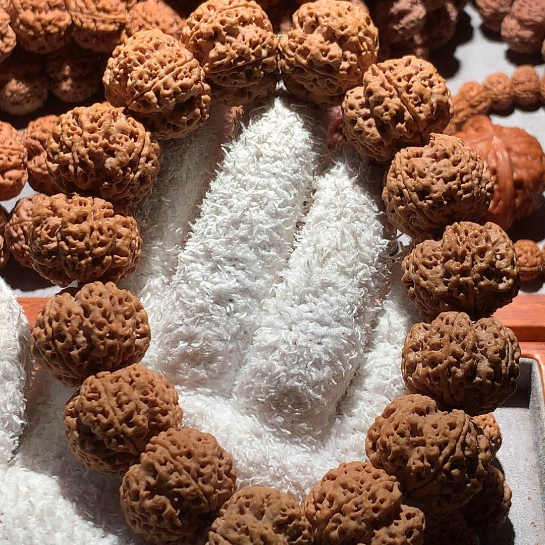 金刚菩提吊坠26超头深沟梅花