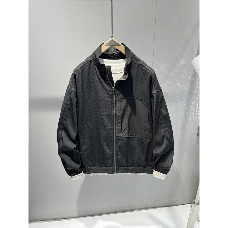 强烈推荐！质量非常好！春夏男士简约防晒夹克外套透气夹克16010