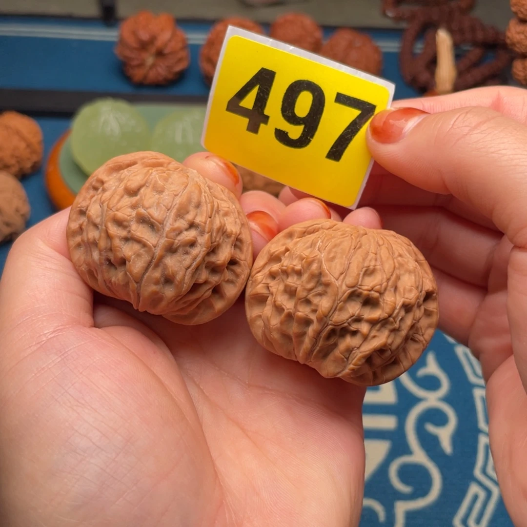 文玩核桃吊坠42全品磨盘497号