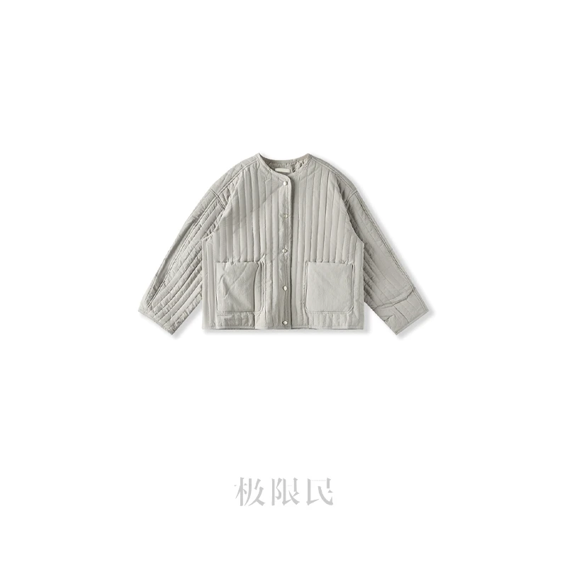 极限民《静朴》秋冬简约百搭轻薄棉服松弛有调性外套F5415S2607