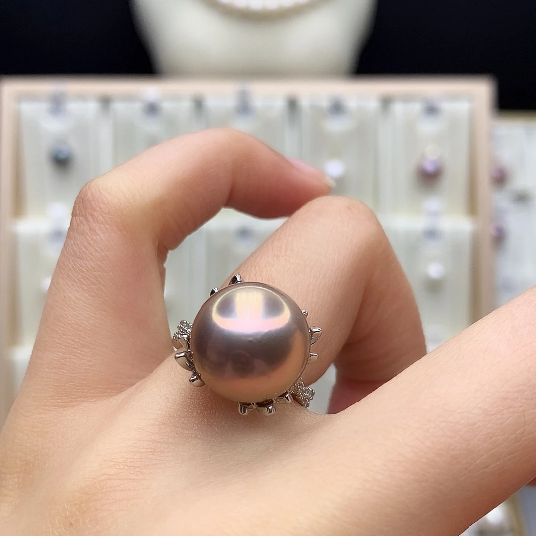 颈饰淡水珍珠合金