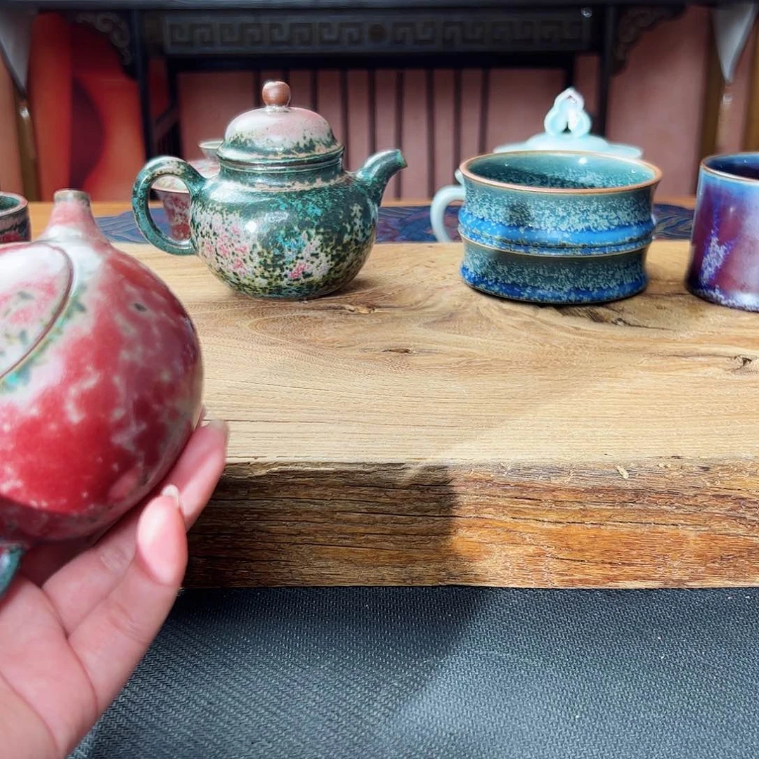 摆件杨*钧瓷艺术作品