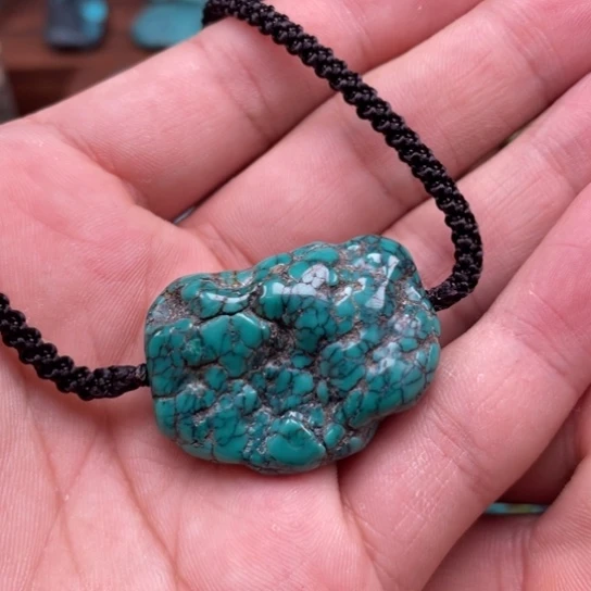 用***9绿松石未镶嵌随型随型