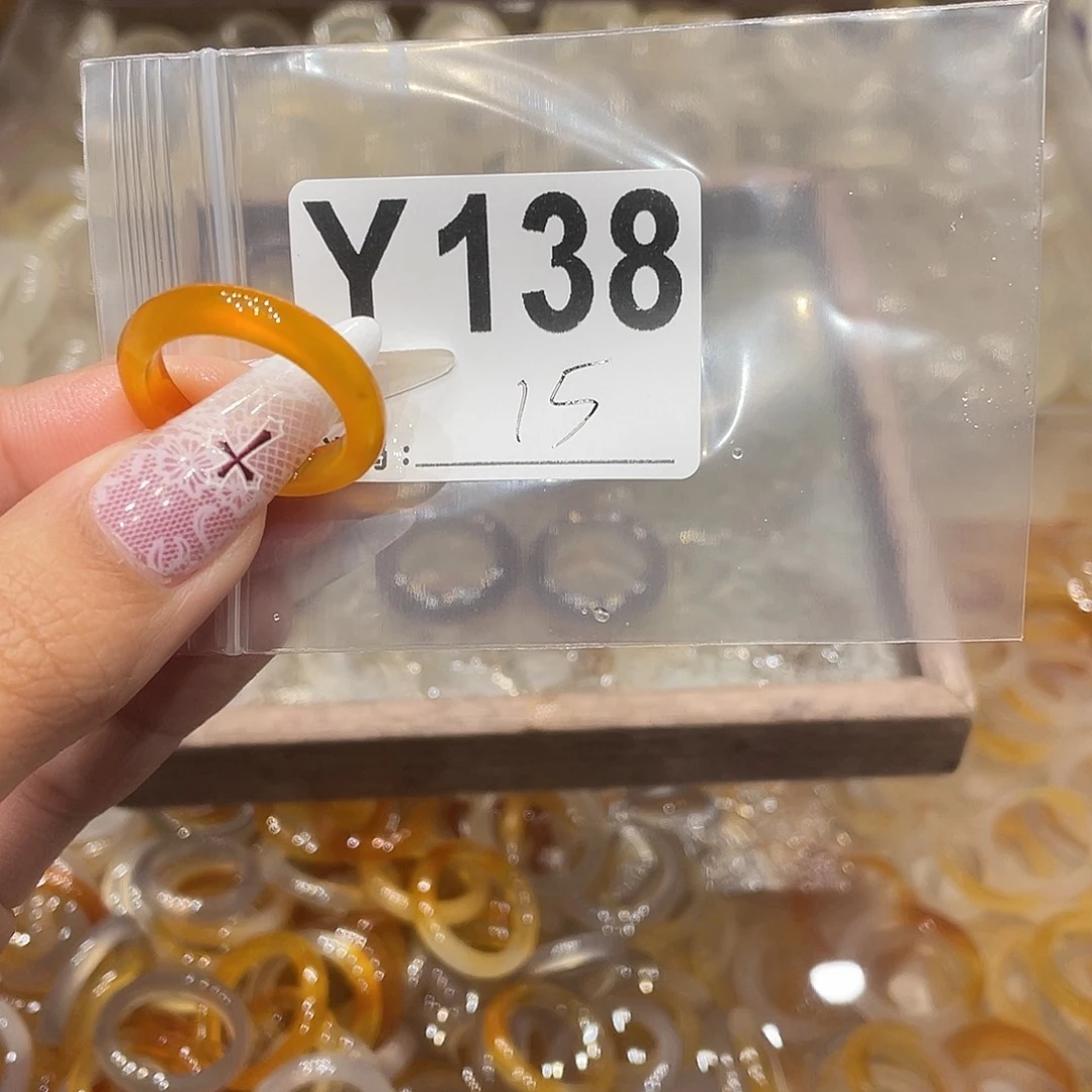 玛瑙/玉髓未镶嵌戒指138