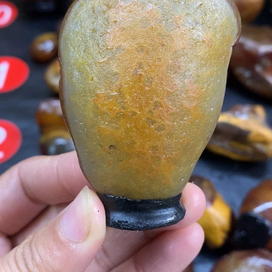 玛瑙/玉髓未镶嵌手把件