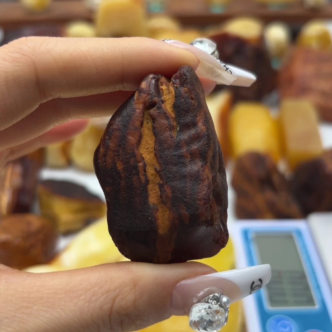 西***哥定制琥珀未镶嵌不退不换